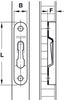 Modular Plate Standard 63x12mm St Burn