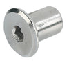 Sleeve Nut M6x12mm SW4 St Burn