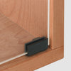 90D Glass Door Pivot Hinge 6.7mm Inset