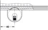 Lt Duty Btm Roller 12kg PF Pl Blk