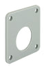 Spacer Plate 2.5mm Lt.Grey for Rim Lock