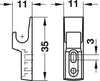 Mini-Latch Automatic Spring Catch St NP
