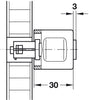 Symo3000 Lock Hdl Case wo Rings LH MNP