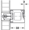 Symo3000 Release Pin for Lock Hdl Pl/St