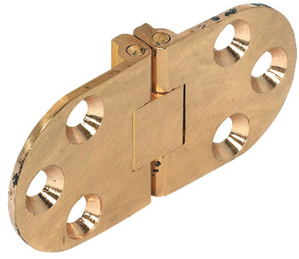 Self Support Fold Table Hinge Brass Matt