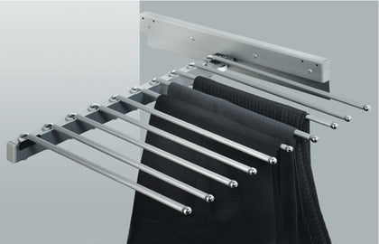 Trouser Rack for 10 Pairs 465mm Chrome