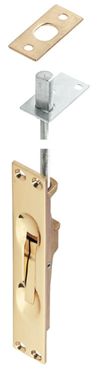 Lvr Act Flushbolt 172x25x30mm Brs MC