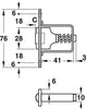 Mortice Adj Roller Catch 51mm SSS