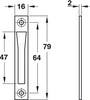 Startec Budget Lock - Strike Plate