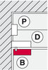 Startec Top Patch Fit Dbl Act Doors MSS