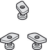 Hawa Junior 40 Track Fixing Set