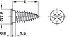 Varianta HC Screw Cyl D5.0x14mm Galv