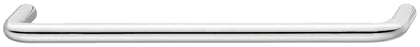D Handle Steel Pol Chr D10mm 128mm cc
