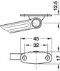 Free Flap H 1.5 Plastic D LH Grey