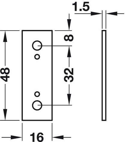 Keku Spacer Plt Varianta 262.49.356/357