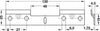 Traser-6 Dbl Wall Mount Plate 130mm ZPS
