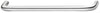 D Pull Hdl Steel Pol Chr D8mm 160mm cc
