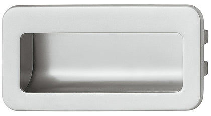 Inset Hdl ZA Matt Chr 110x56mm 96mm cc