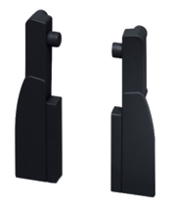 NovaPro Del Rnd Rail Clips Met