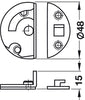 Table Top Swivel Bolt 48mm Steel