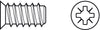 Varianta Scr Ful Csk PZ2 D5.0x10.5mm SNP
