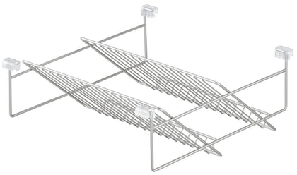 Vibo Elite Wire Shoe Rack 470mm Slv