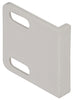 Angled Striking Plate 42x25x10mm Pl NP