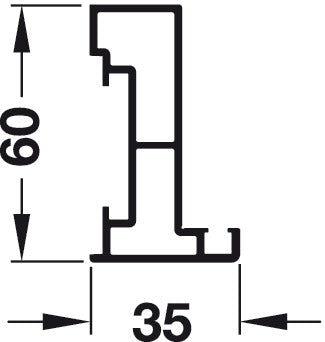 Eku Combino 45GR FS Frame Profile 3.5m