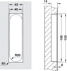 FSB 4251 Flush Pull Hdl Open 304 SSS