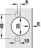 Red Jig Supplement-Hinge D3548/6.0mm