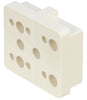 MX Spacer Block Plastic Wht