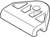 MX Front Stabilising Plate Set Pl Wht