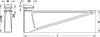 Shelf Clamp Support 4-45mm DieCast Alu