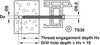 Window Frame Screw Csk Galv D7.5x182mm