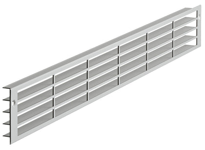 Vent Grille RM 570x57mm Alu Slv F1