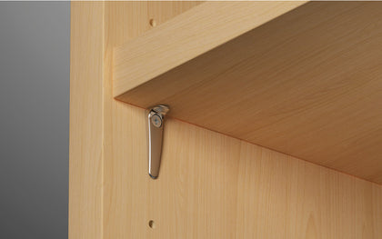 HC Shelf Support w Vis Screws ZA NP