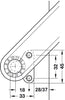 Hex Key SW10 f Hafele Maxi Flap Fittings