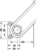 Hex Key SW10 f Hafele Maxi Flap Fittings