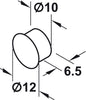 Aluflex 80 Cover Plug Vert Frame Profile