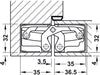 Tectus TE640 3D 180D Hinge PBP