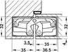 Tectus TE540 3D 180D Hinge PBP