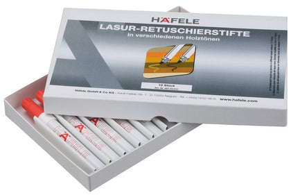 Hafele TouchUp Pens 12 Wood Shades