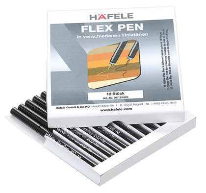 Hafele TouchUp Flex Pens 12 Wood Shades