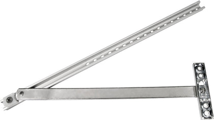 OH Door Holder+Stop 125D SS/Alu Silver