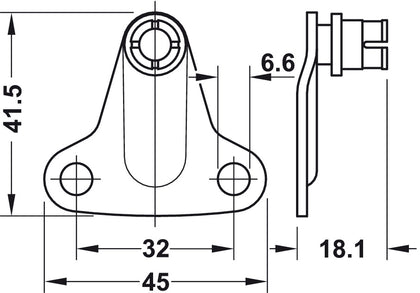 MaxiUp M/Brkt 28mm SNP