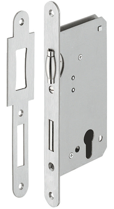 Roller Bolt Mort Latch+Deadbolt 85mm SSS