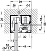 Eku Porta 100GW Fitting/Clamp Shoe Set