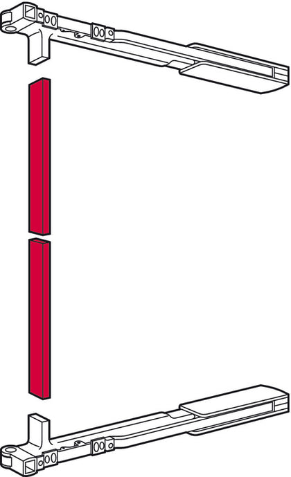 Connecting Bar 2500mm St Alu Col
