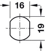 Cylinder Cam Lock 21mm PNP H1 Dir.A