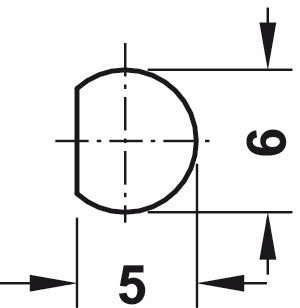 Profile Rod D6x2000mm Drawn Bright St